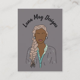 Modern Boss Woman Sieraden Display Visitekaartje