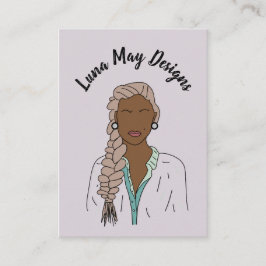 Modern Boss Woman Sieraden Display Visitekaartje