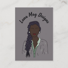 Modern Boss Woman Sieraden Display Visitekaartje