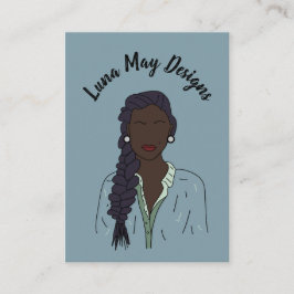 Modern Boss Woman Sieraden Display Visitekaartje