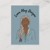 Modern Boss Woman Sieraden Display Visitekaartje