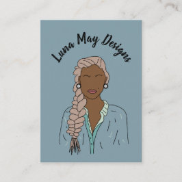 Modern Boss Woman Sieraden Display Visitekaartje