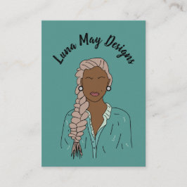 Modern Boss Woman Sieraden Display Visitekaartje