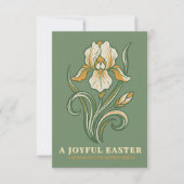 Modern Botanical Easter Blessings (Voorkant)