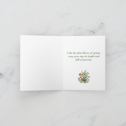 Modern Botanical Easter Blessings (Binnen)