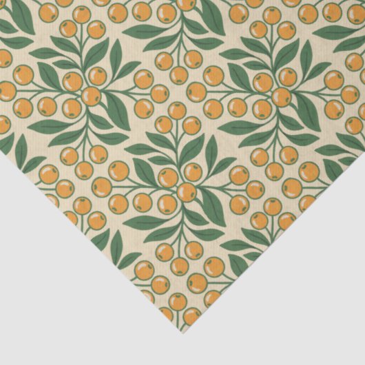 Modern Botanical Easter Blessings Tissuepapier (Detail)