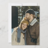 Modern Botanical Eucalyptus Couples Shower Photo Kaart (Achterkant)