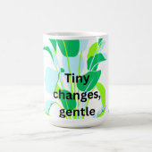 Modern Botanical Leaf Koffiemok (Center)