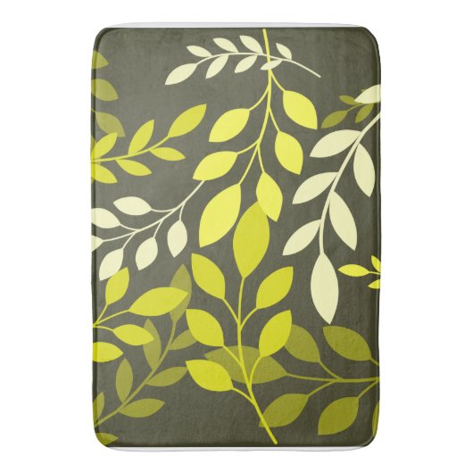 Modern Botanisch Badmat (Voorkant Verticaal)