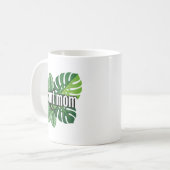 Modern Botanisch Grafisch Ontwerp Koffiemok (Voorkant links)