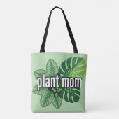 Modern botanisch grafisch ontwerp tote bag (Achterkant)
