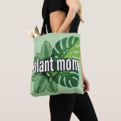 Modern botanisch grafisch ontwerp tote bag (Dichtbij)