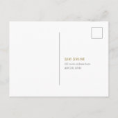 Modern, Botanisch, Groenelementen, Geslachtsneutra Uitnodiging Briefkaart (Achterkant)