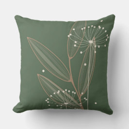 Modern Botanisch Kussen
