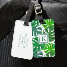 Modern Botanisch Monogram