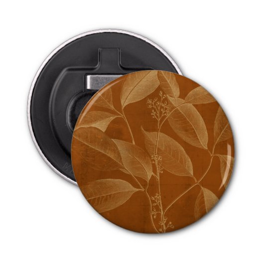 Modern Botany VI Button Flesopener (Voorkant)