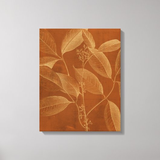 Modern Botany VI Canvas Afdruk (Voorkant)