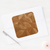 Modern Botany VI Vierkante Sticker (Envelop)