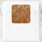 Modern Botany VI Vierkante Sticker (Tas)