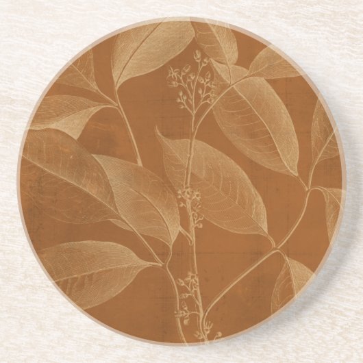 Modern Botany VI Zandsteen Onderzetter (Voorkant)