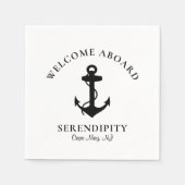 modern botenanker servet (Voorkant)