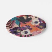 Modern Bouquet Papieren Bordje (Gekanteld)