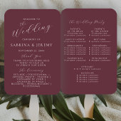 Modern Bourgondisch kalligrafie script bruiloft pr Handwaaier