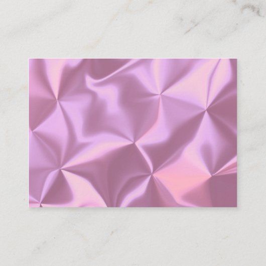 Modern Boutique Beauty Pink Dank u Logo Visitekaartje (Achterkant)