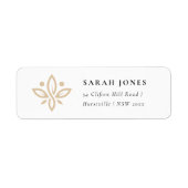 Modern Boutique / Kleding Retouradres Label (Voorkant)