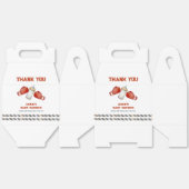Modern Boxing Little Champion Baby Shower  Bedankdoosjes (Ongevouwen)