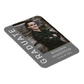 Modern Boy Afstuderen Foto Magneet (Rechterzijde)