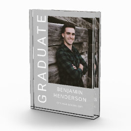 Modern Boy Afstuderen Fotoblokken