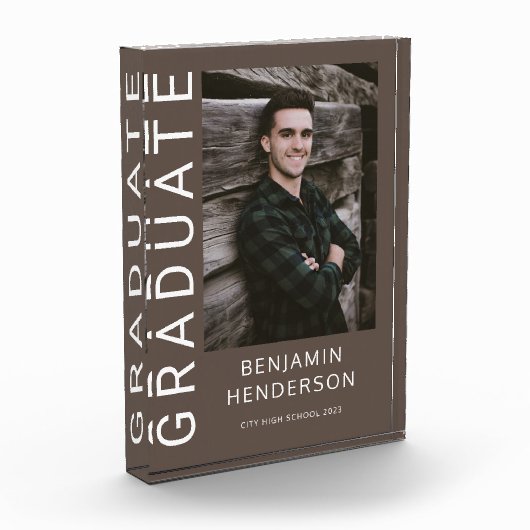 Modern Boy Afstuderen Fotoblokken (Links)