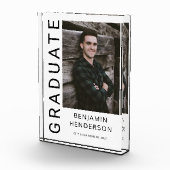 Modern Boy Afstuderen Fotoblokken (Rechts)