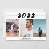 Modern Boy Class of 2022 Photo High School (Voorkant)