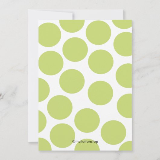 Modern Boy In Pea Pod Baby shower Kaart (Achterkant)