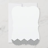 Modern Boy Little Man snor TWINS Baby shower Kaart (Achterkant)