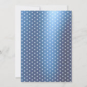 Modern Boy Oh Baby shower Baby Voeten Kaart (Achterkant)