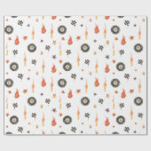 Modern Boys Trucks Racing Checkers Waterverf Cadeaupapier (Vlak)