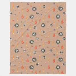 Modern Boys Waterverf Truck Racing Banden Auto's T Fleece Deken