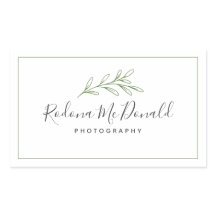 Modern Branch Foliage Greenery Professional
