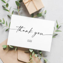 Modern Branded Bedankt