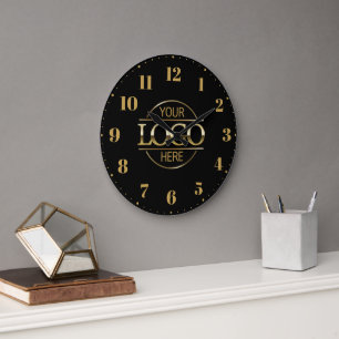 Modern Branded Bedrijf Business Logo Promotional Grote Klok