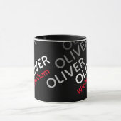 Modern Branded Black Mok met naam (Midden)