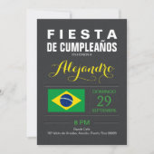 Modern: Brasil Feest Kaart (Voorkant)
