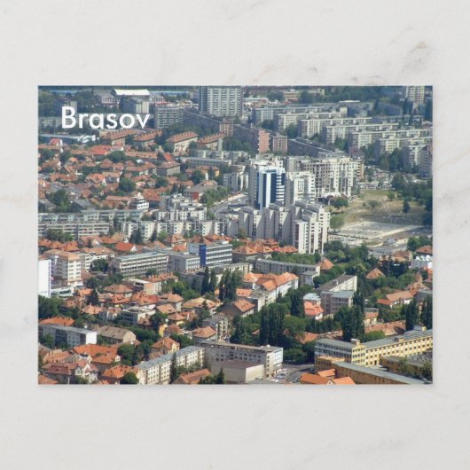 Modern Brasov Briefkaart (Voorkant)