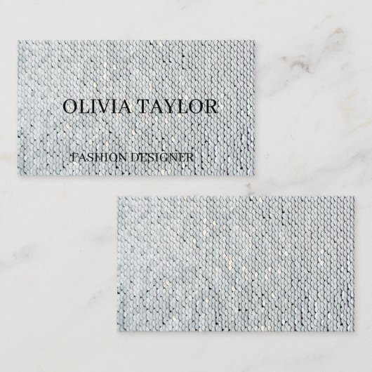 Modern breipatroon visitekaartje (Voorkant / Achterkant)