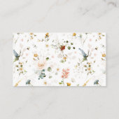 Modern Breng alsjeblieft een recept Waterverf bloe Informatiekaartje (Achterkant)