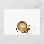 Modern Brewing Coffee Thema Boeken voor Baby Informatiekaartje (Achterkant)