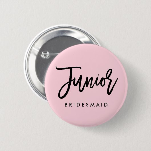 Modern Bridal Junior Bridesmaid Ronde Button 5,7 Cm (Voorkant /achterkant)